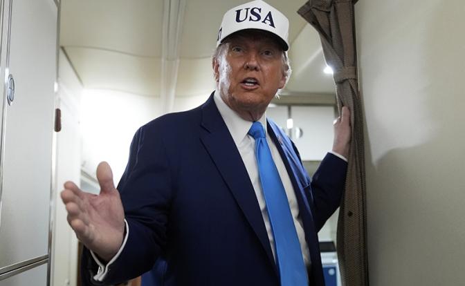 На фото: президент США Дональд Трамп