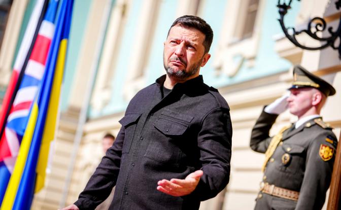 На фото: президент Украины Владимир Зеленский.