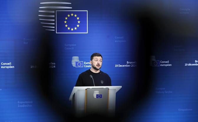На фото: президент Украины Владимир Зеленский