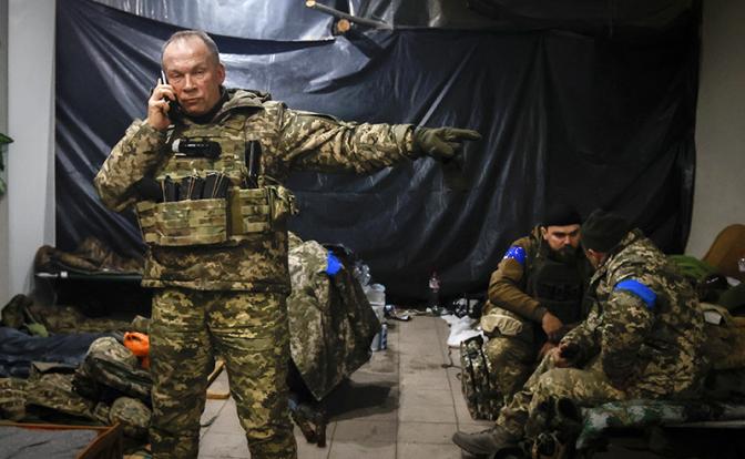 На фото: главнокомандующий Вооруженными силами Украины Александр Сырский.