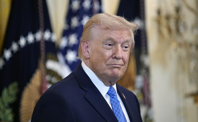 На фото: президент США Дональд Трамп