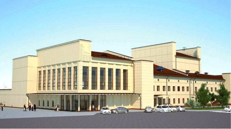 Минкульт показал проект реконструкции театра Музкомедии в Оренбурге.