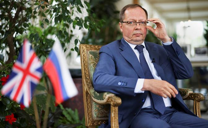На фото: посол РФ в Британии Андрей Келин.