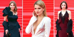 Учитель, Йовович, Деревянко, Зайцева, Воробьев: Первые фотографии с открытия международного кинофестиваля в Москве