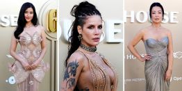 Звезды на золотой дорожке гала-вечера Gold House в Лос-Анджелесе: Джет Ли, Приянка Чопра, Чарльз Мелтон, Симу Лю