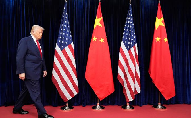 На фото: президент США Дональд Трамп