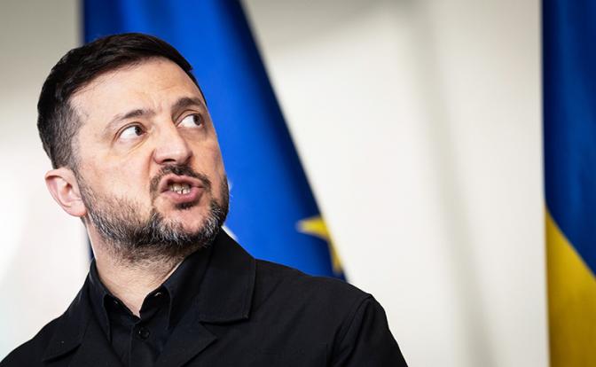 На фото: президент Украины Владимир Зеленский