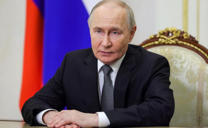 На фото: президент РФ Владимир Путин