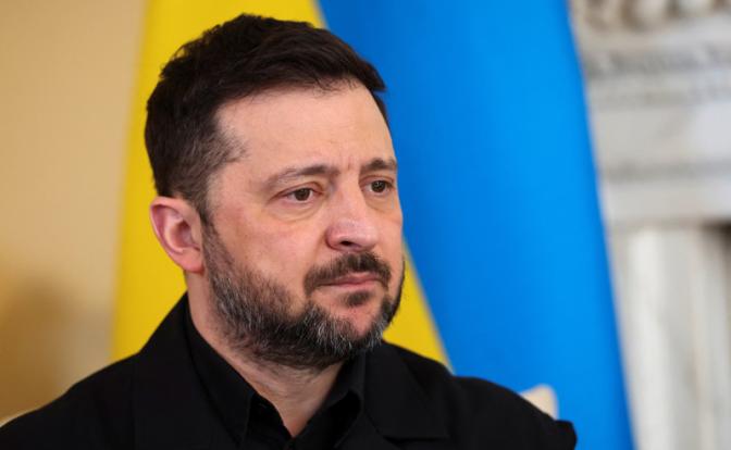 На фото: президент Украины Владимир Зеленский