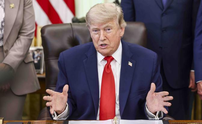 На фото: президент США Дональд Трамп.