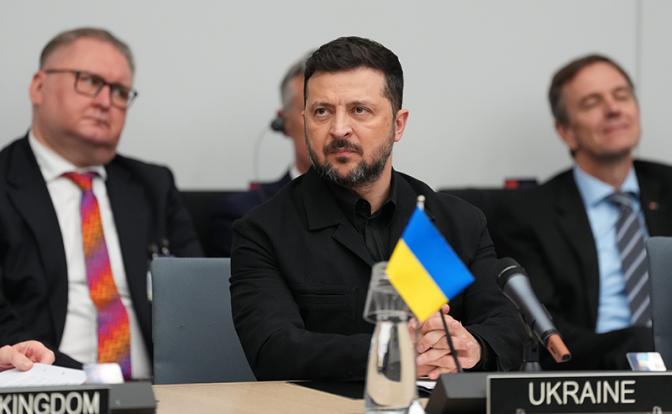 На фото: президент Украины Владимир Зеленский