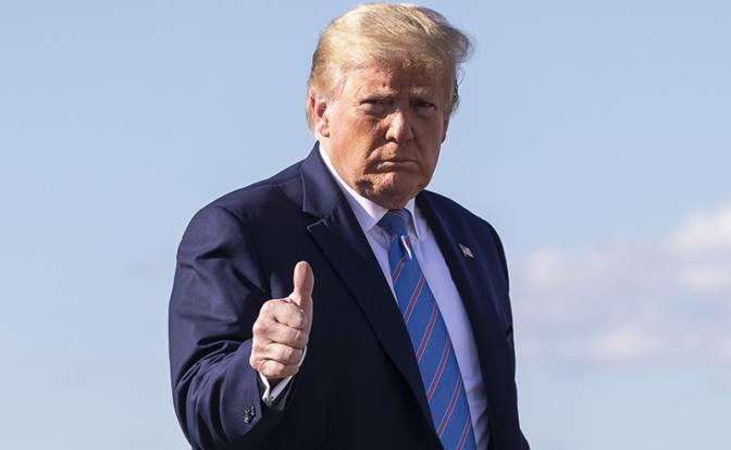 На фото: президент США Дональд Трамп