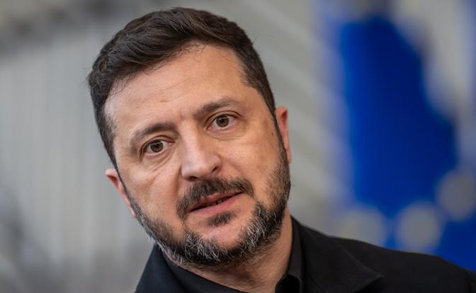 На фото: президент Украины Владимир Зеленский