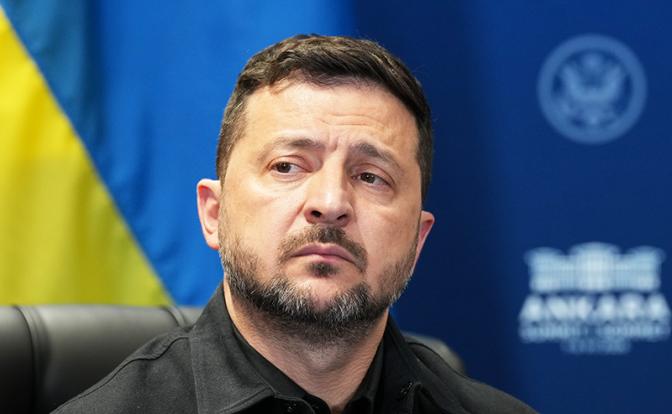 На фото: президент Украины Владимир Зеленский
