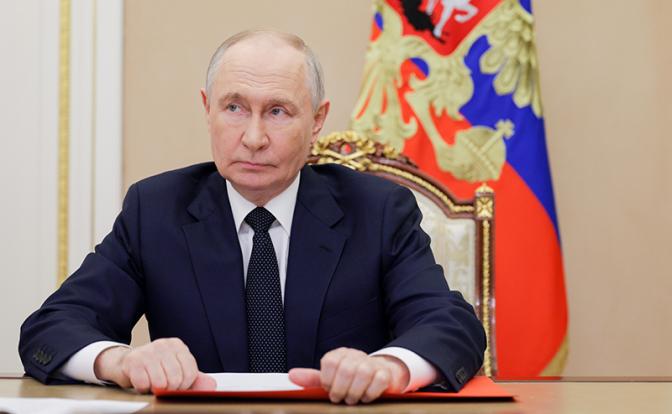На фото: президент РФ Владимир Путин