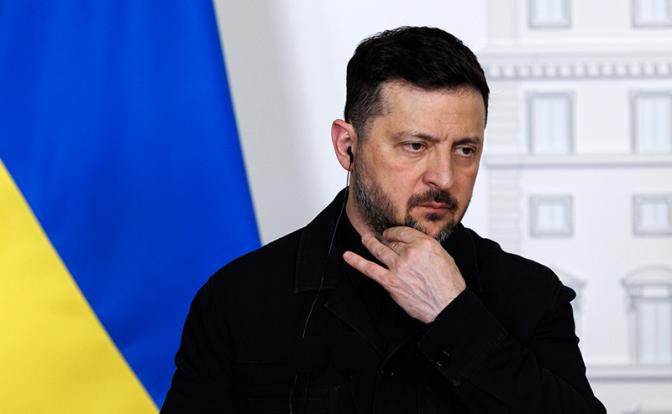 На фото: президент Украины Владимир Зеленский