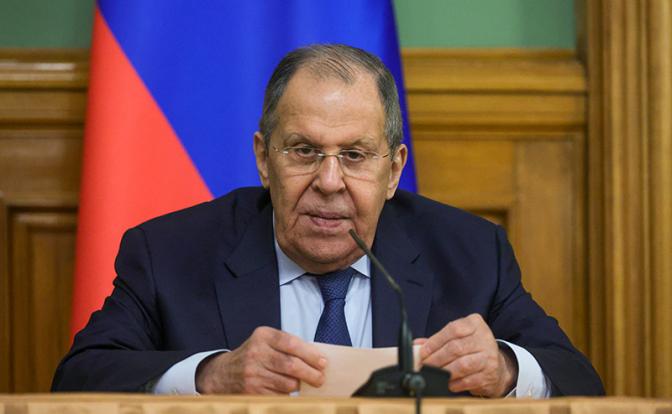 На фото: глава внешнеполитического ведомства РФ Сергей Лавров