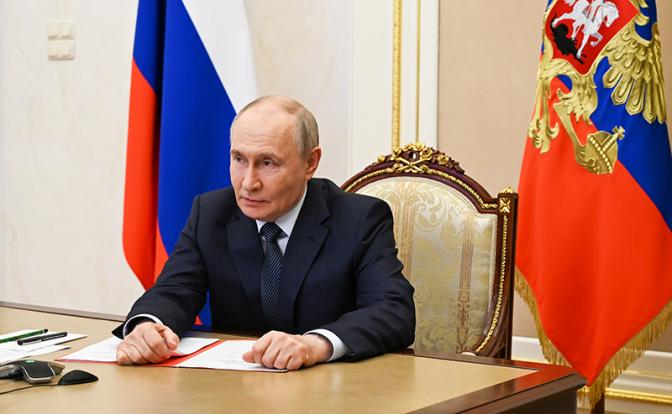На фото: президент РФ Владимир Путин