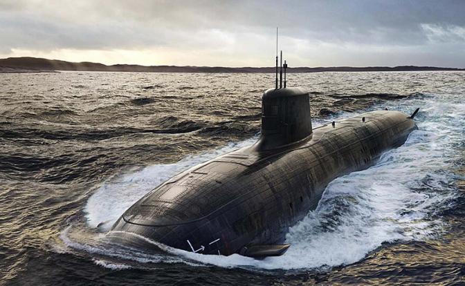 На фото: иллюстрация проекта подводной лодки SSN-AUKUS