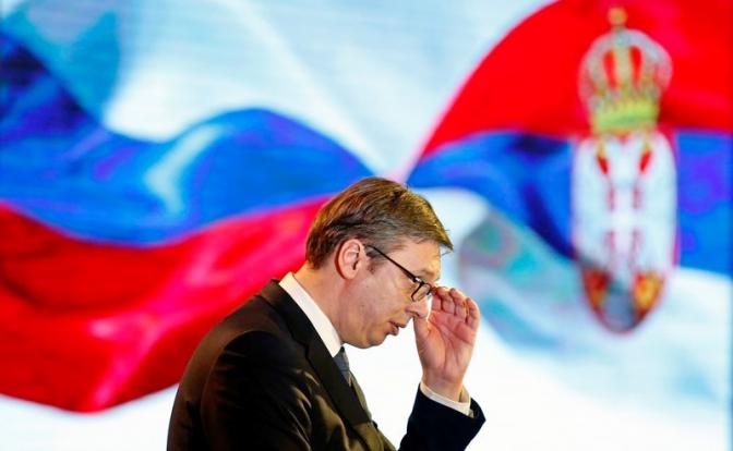 На фото: президент Сербии Александр Вучич.