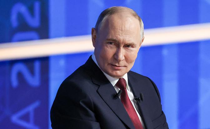 На фото: президент РФ Владимир Путин.