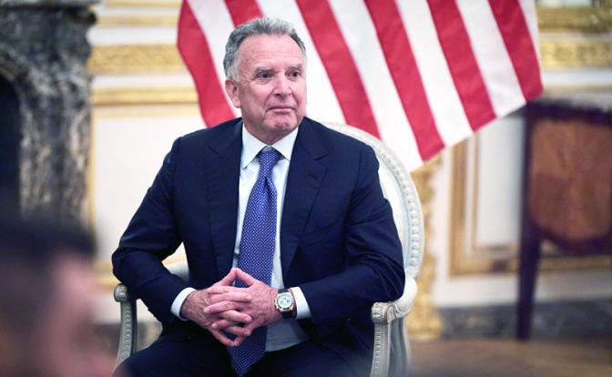 На фото: спецпосланник президента США Стив Уиткофф.