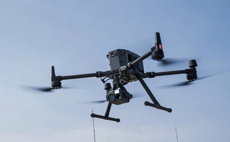 На фото: платформа DJI Matrice 350 RTK.