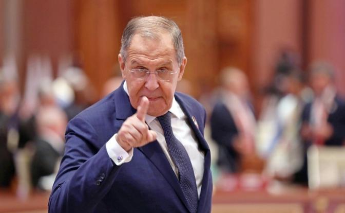 На фото: глава МИД России Сергей Лавров.
