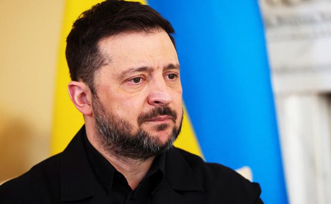 На фото: президент Украины Владимир Зеленский