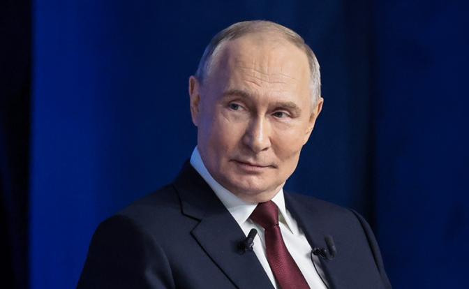 На фото: президент РФ Владимир Путин.