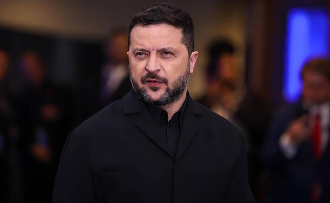 На фото: президент Украины Владимир Зеленский