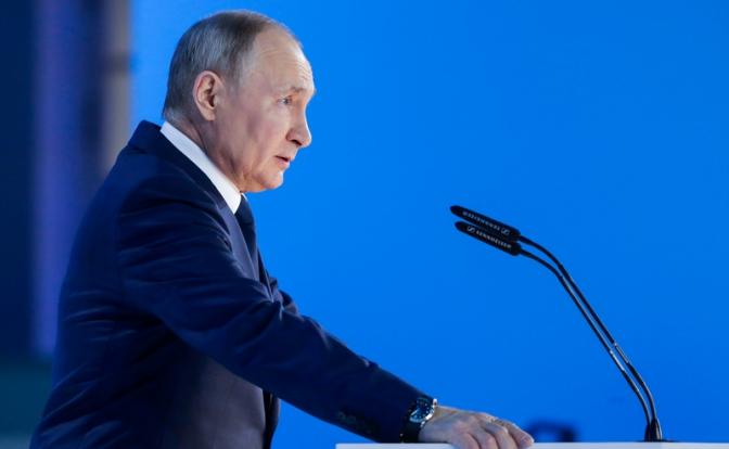 На фото: президент РФ Владимир Путин.