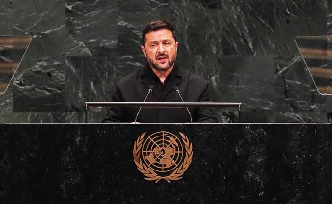 На фото: президент Украины Владимир Зеленский