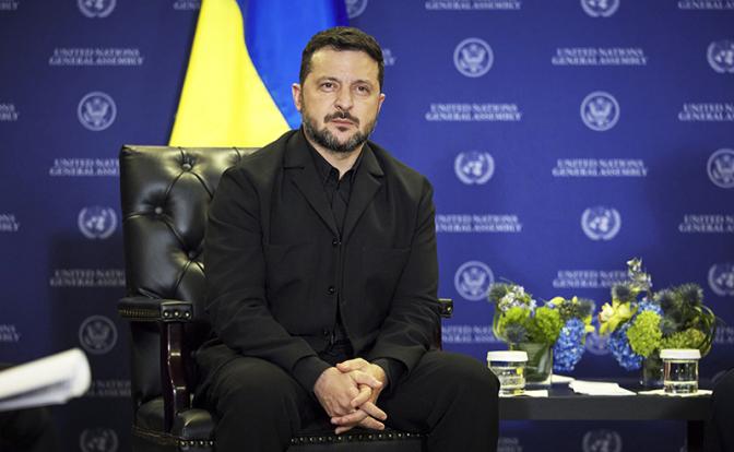 На фото: президент Украины Владимир Зеленский