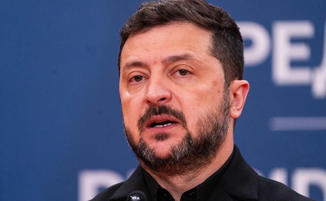 На фото: президент Украины Владимир Зеленский