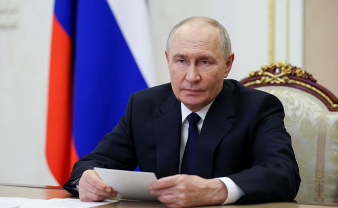 На фото: президент РФ Владимир Путин