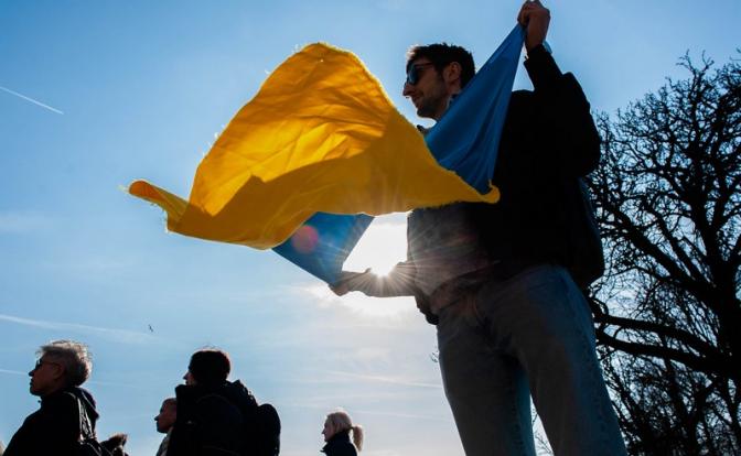 В Раде отреагировали на митинг в центре Киева с требованием заключить мир