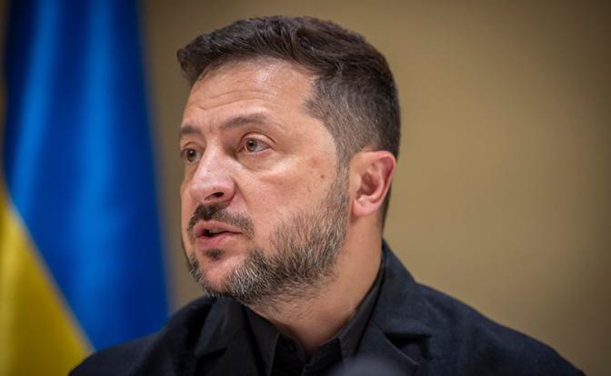 На фото: президент Украины Владимир Зеленский
