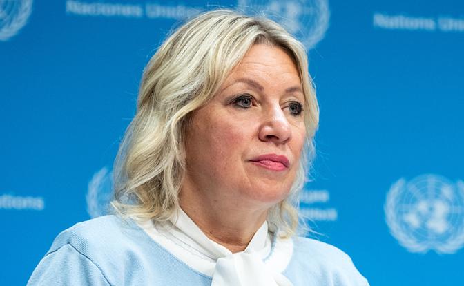 На фото: официальный представитель российского внешнеполитического ведомства Мария Захарова