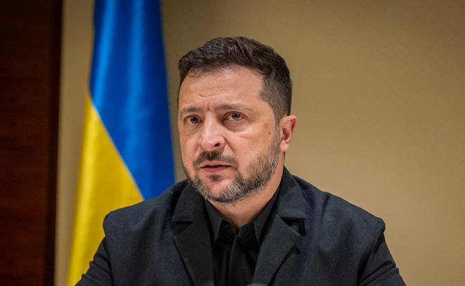 На фото: президент Украины Владимир Зеленский