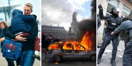 «Срочные покупки» по-французски: в Париже толпа разграбила бутики и атаковала банк