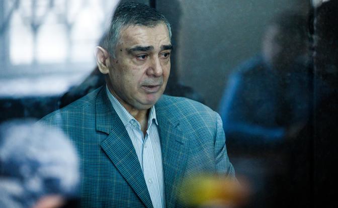 На фото: бывший лидер азербайджанской диаспоры на Урале Шахин Шыхлински в суде