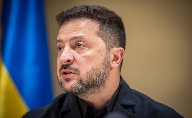 На фото: президент Украины Владимир Зеленский