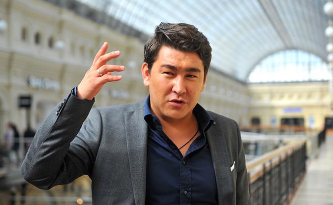 На фото: актер кино, шоумэн, телеведущий Азамат Мусагалиев