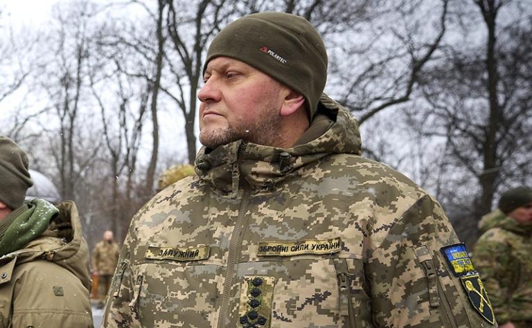 На фото: главнокомандующий Вооружёнными силами Украины Валерий Залужный