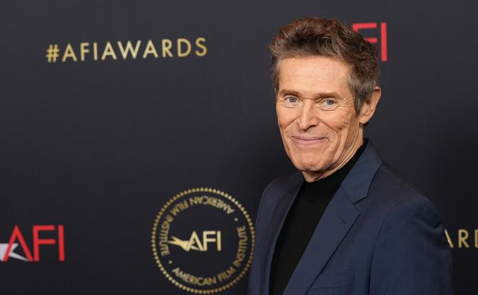 На фото: актер Уиллем Дефо на церемонии вручения премии Американского института кино